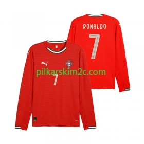 Koszulka Portugalia Cristiano Ronaldo 7 Główna 2025 Koszulki Piłkarskie(L/S)